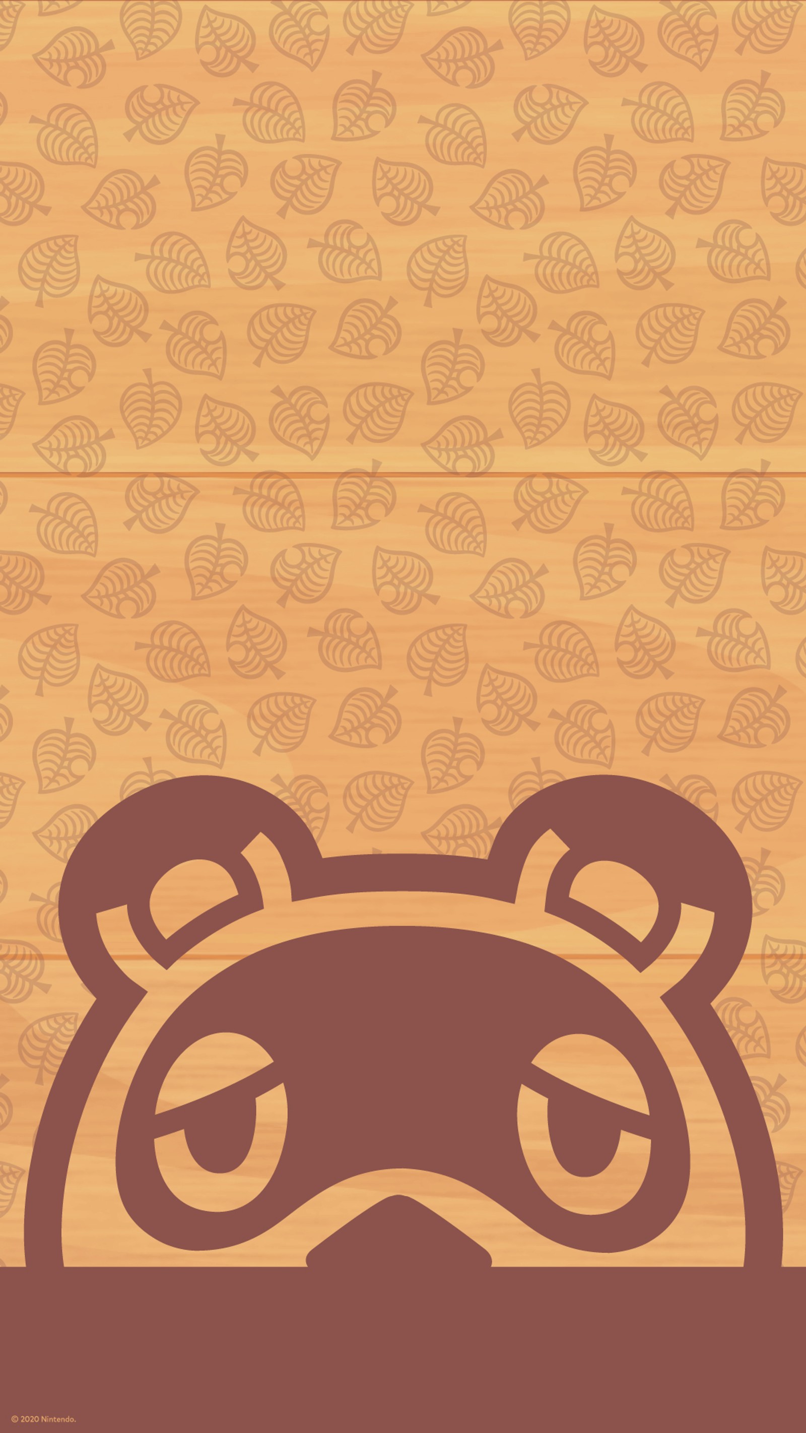 Il y a un ours brun avec un fond marron (animal crossing, nintendo switch, ios, marron, motif)