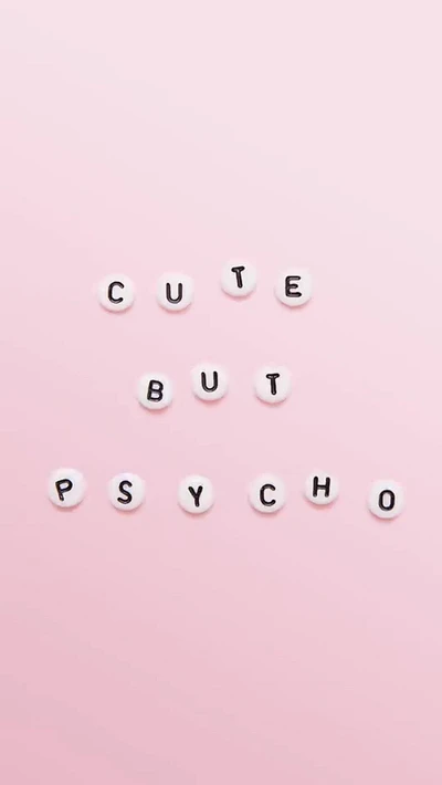 Cute But Psycho: A Playful Contrast