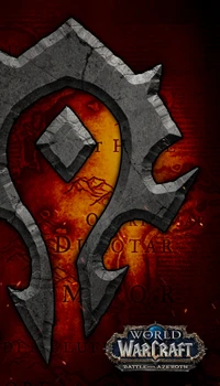 Iconic Horde Emblem from World of Warcraft: Battle for Azeroth