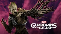 marvels guardians of the galaxy, groot, 2021 games, pc games, playstation 4 wallpaper