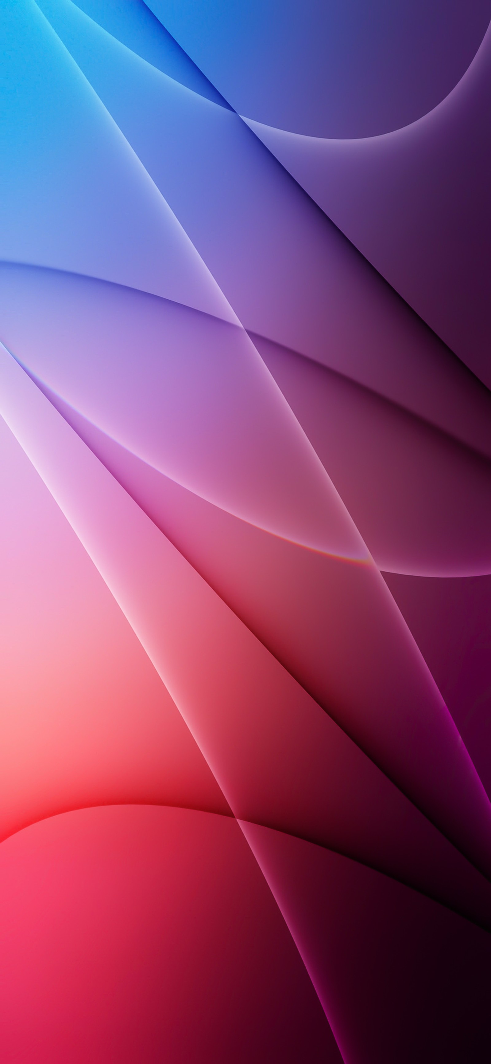 Um close de um fundo colorido com um design curvado (ios 15, maçãs, ios, ios 14, cor)