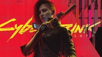 V из Cyberpunk 2077: Фантомная Свобода - Футуристический Герой в 4K