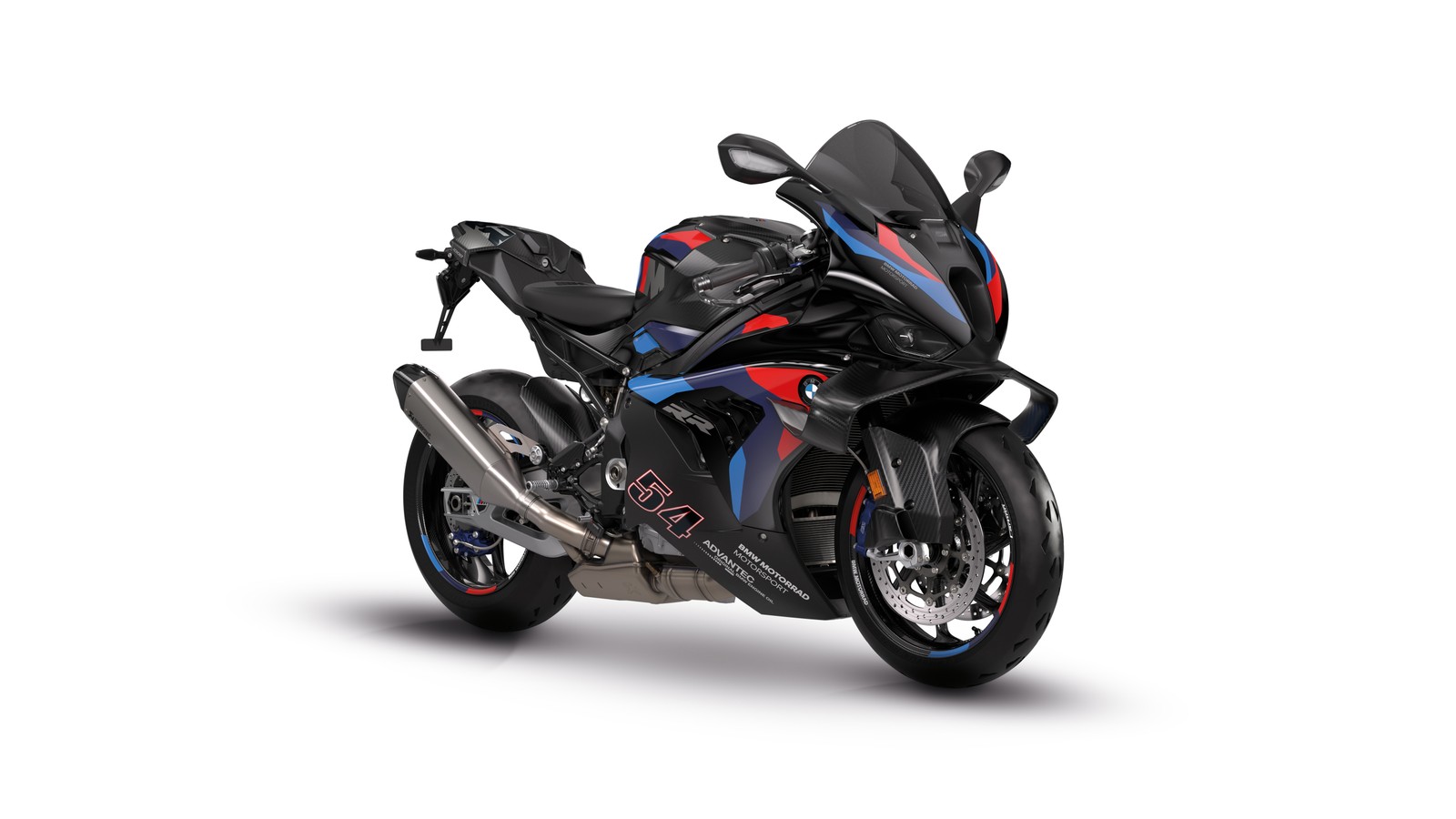 Скачать обои bmw m 1000 rr m соревнование, 2024, 5k, спортивные мотоциклы, белый фон