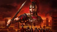 Bataille épique de Total War : Rome Remasterisé