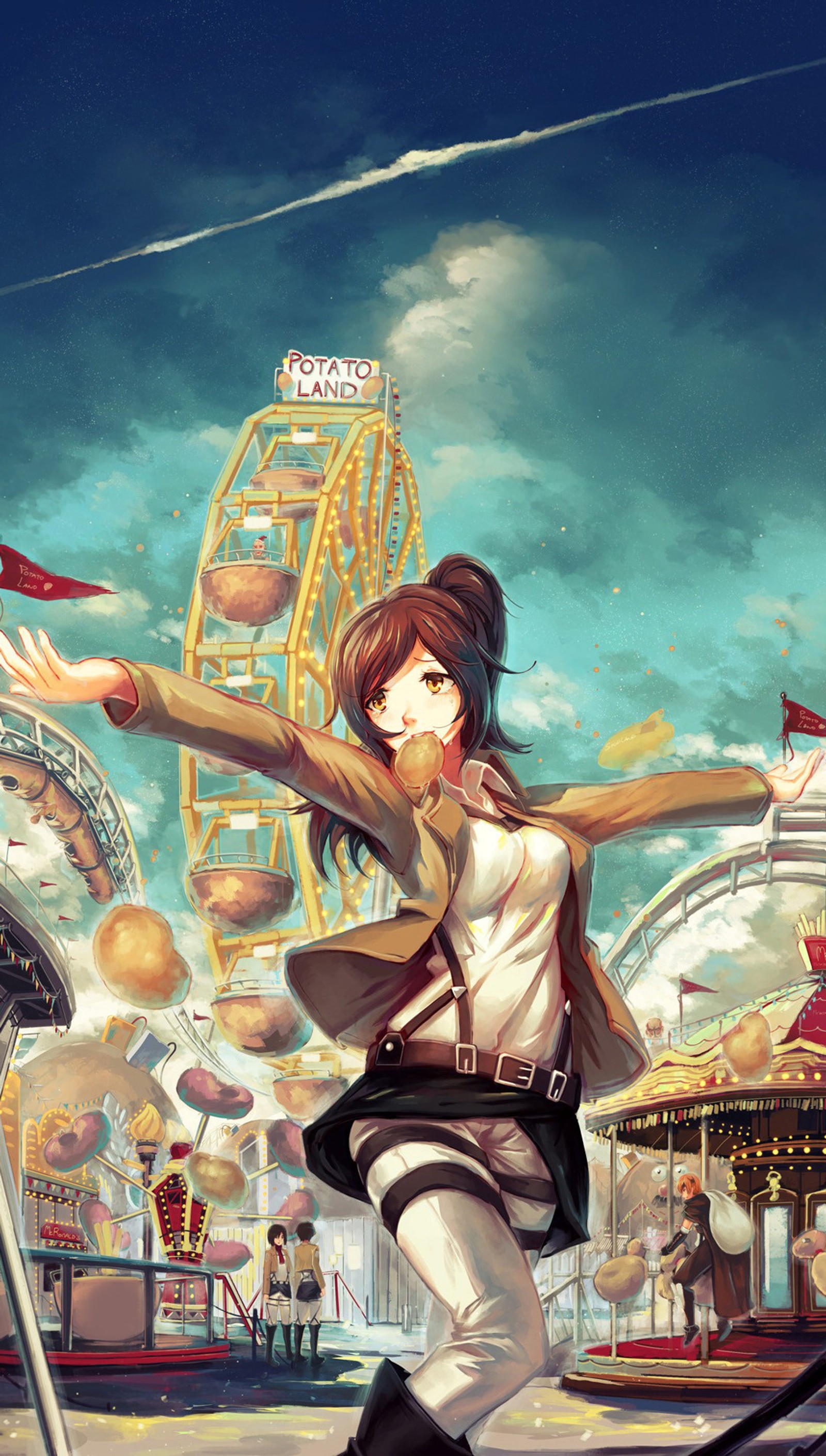 anime, attack on titan, shasha Download Wallpaper