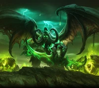 fantasía, verde, legión, world of warcraft