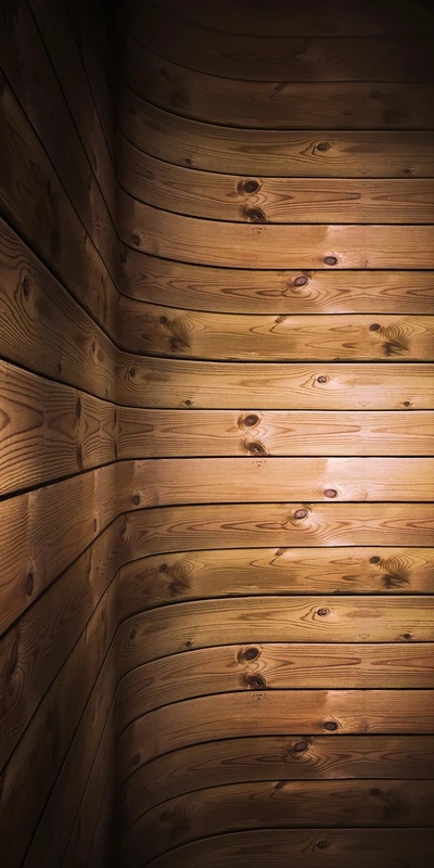 Textura de pared y suelo de madera curva en HD