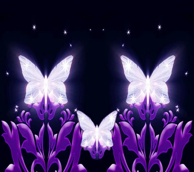 butterflies, wallpaper