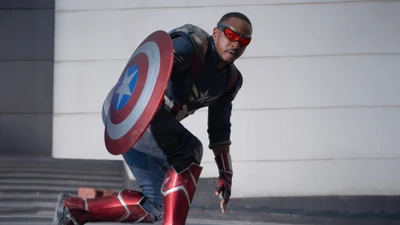 capitán américa nuevo mundo valiente, captain america brave new world, película, marvel, anthony mackie