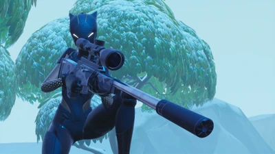 Francotirador Lynx listo para la acción en Fortnite Battle Royale