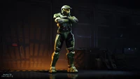 Master Chief dans Halo Infinite : Une Posture Héroïque en Éblouissante Résolution 4K