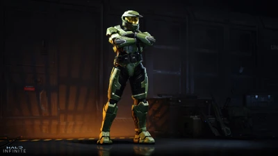 Master Chief em Halo Infinite: Uma Postura Heroica em Impressionante Resolução 4K