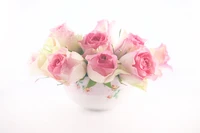 pink, rose, bouquet, pastel, petal wallpaper