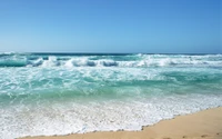 playa, ola, cuerpo de agua, mar, océano