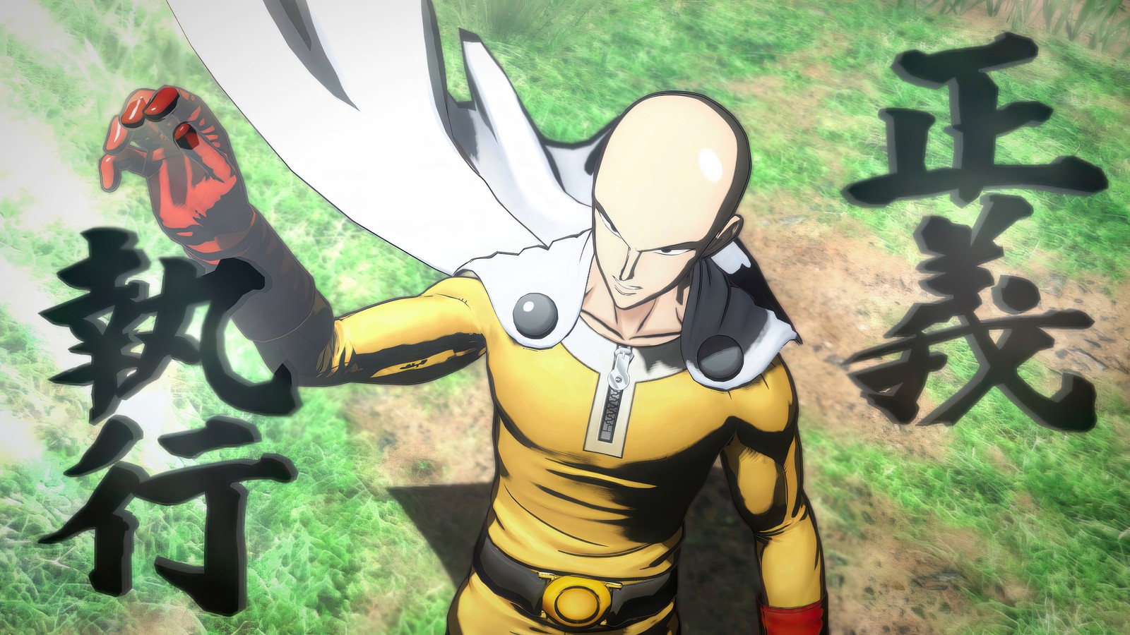 saitama, one, punch, man, a wallpaper