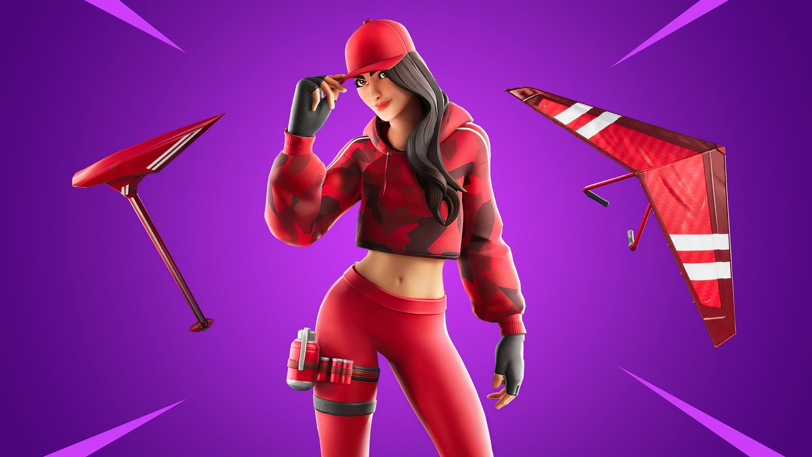 Baixar papel de parede epic games, rosa, magenta, músculo, ilustração