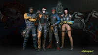 AldeCALDOS Gang from Cyberpunk 2077: A Diverse Team of Outlaws Ready for Action