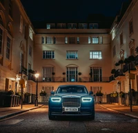 2021 Rolls Royce Phantom Extended in Elegant Night Setting