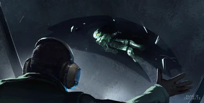 Master Chief in Space: A Glimpse Beyond the Windshield