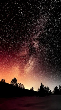 sky, starry wallpaper