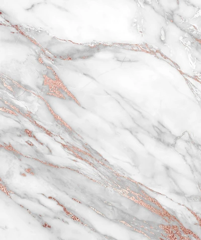 rose gold, marble, silo925