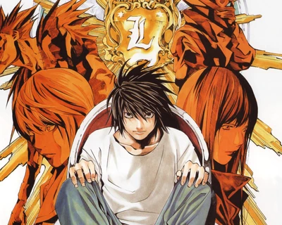 anime hintergrund, death note, japan, japanische animation