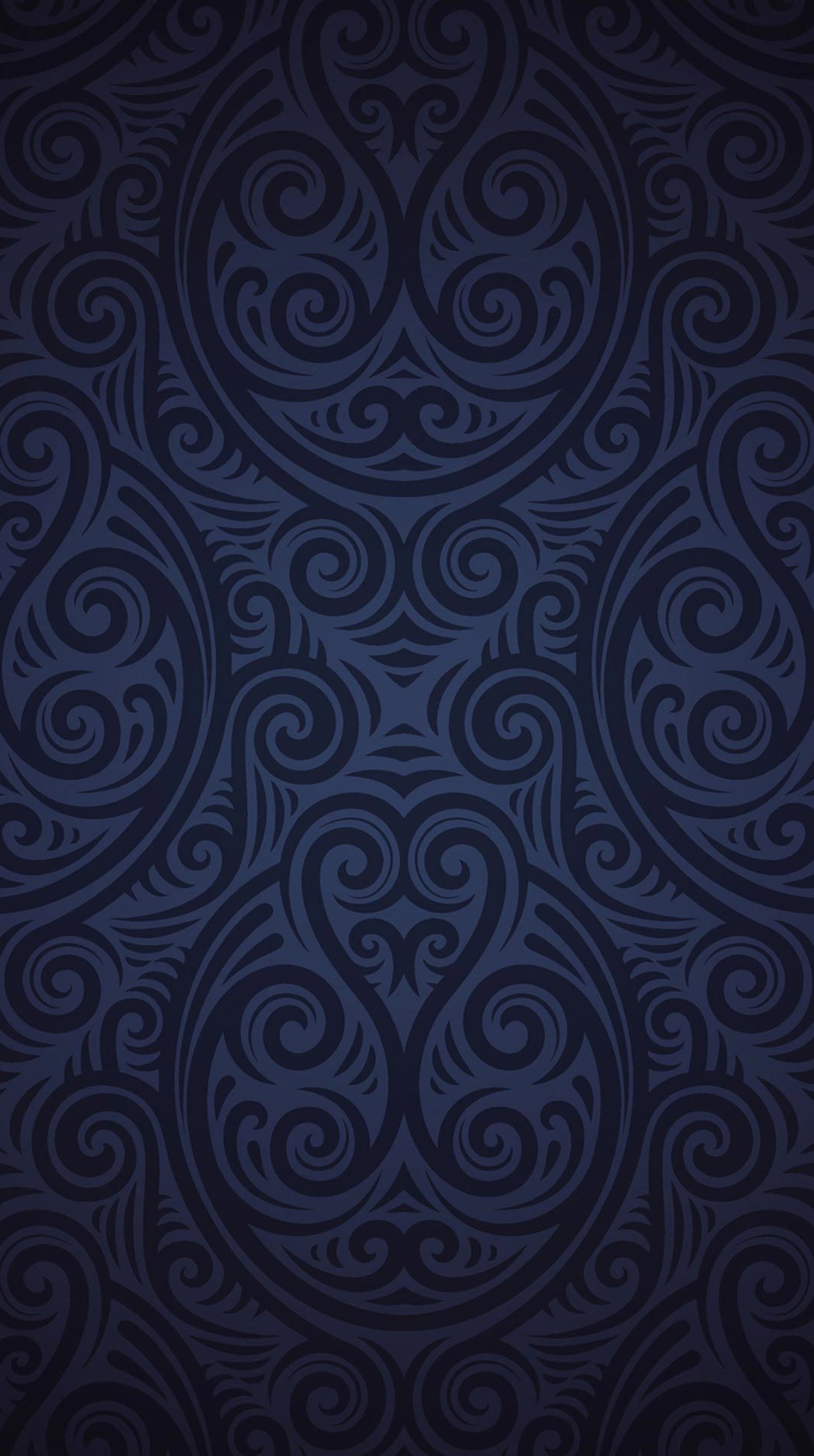 Un fondo azul oscuro con un patrón de remolinos (abstracto, sony, fondo de pantalla, xperia)