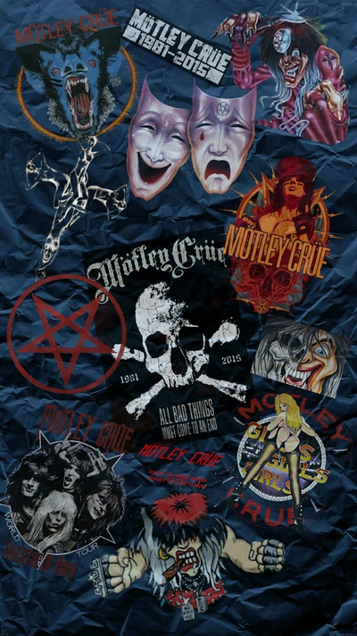 Motley Crue: Un tributo a íconos del metal 1981-2015