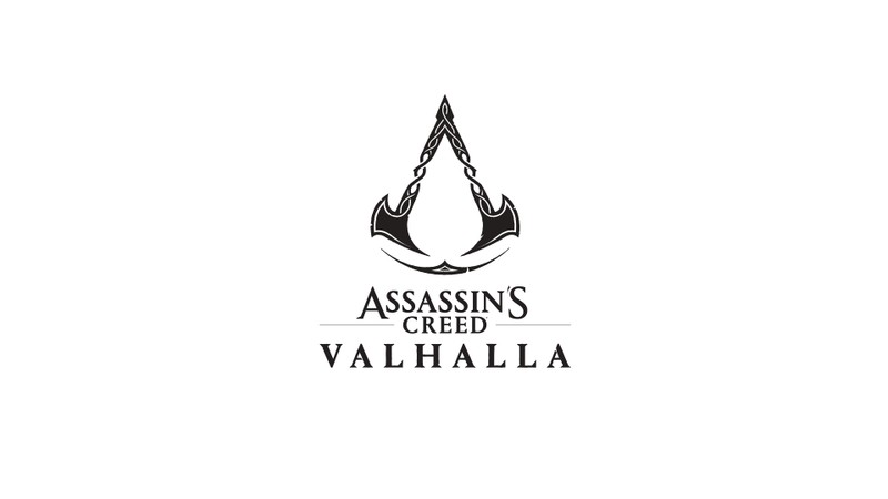 Логотип assassin's creed valhalla (assassins creed valhalla, видеоигра, логотип)