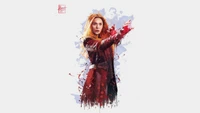 avengers infinity war, the avengers, illustration, art, girl wallpaper