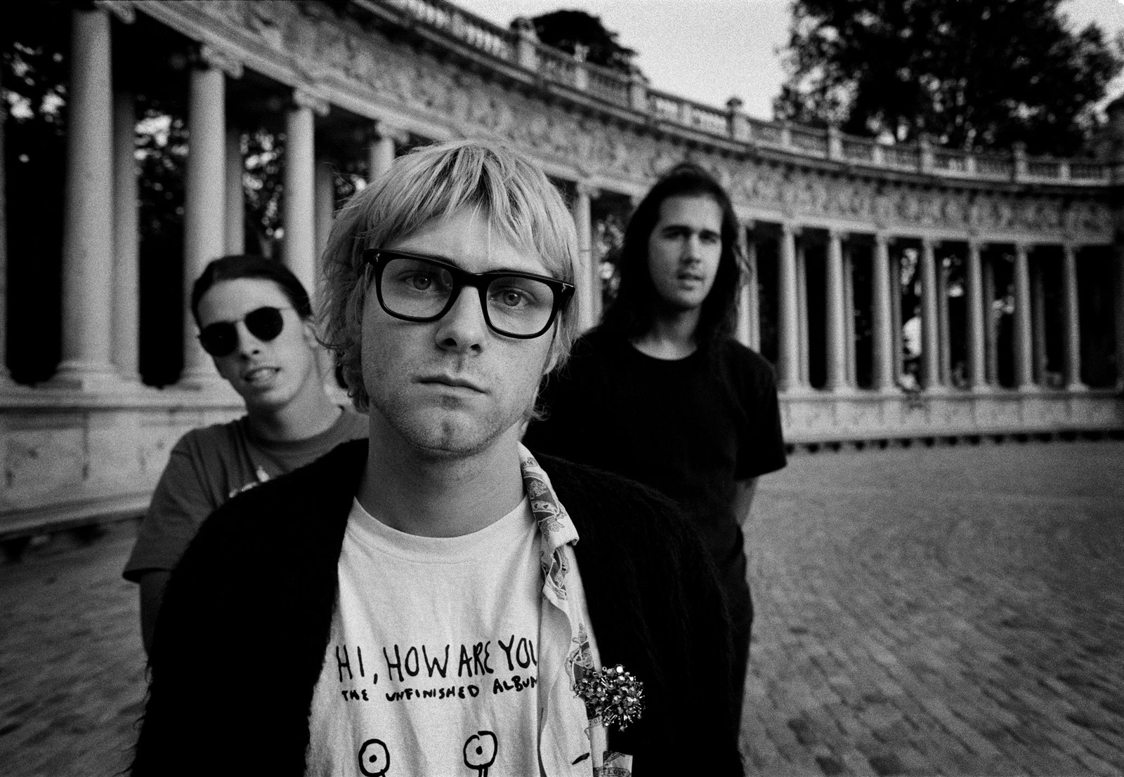 nirvana, eyewear, white, black, glasses wallpaper