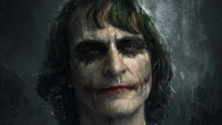 Joaquin Phoenix as the hauntingly iconic Joker in "Joker" (2019)