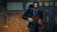 Fortnite Battle Royale: John Wick in Action