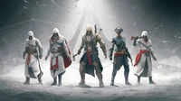 assassins creed, assassins creed iii, assassins creed brotherhood, assassins, action figure wallpaper