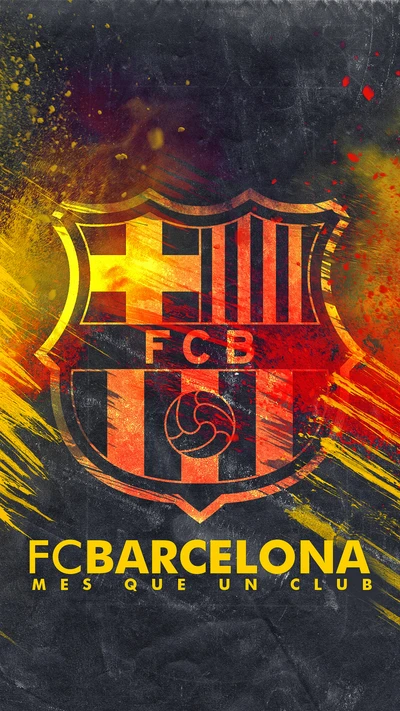 FC Barcelona: Mes Que Un Club - Vibrant HD Wallpaper