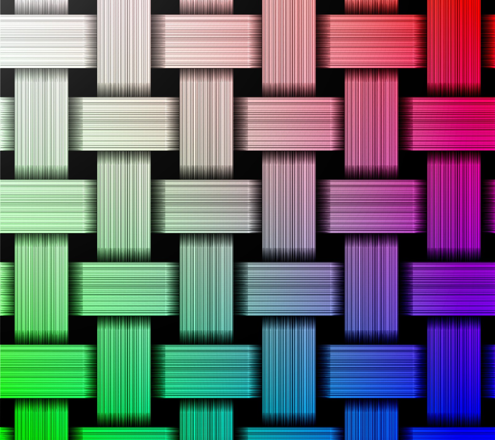 A close up of a colorful wallpaper with a black background (digital accurate, stare)