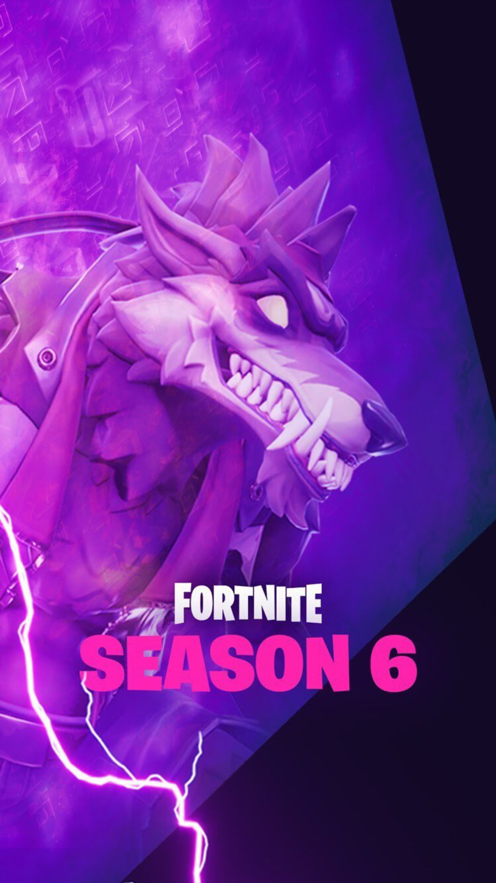 Fortnite season 6 - season 6 - fortnite season 6 (fortnite, fox, season 6, cool, purple)