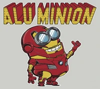 Alu Minion: The Humorous Fusion of Minion and Iron Man