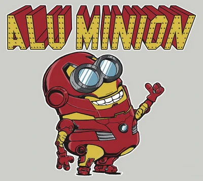 Alu Minion: La fusión humorística de Minion y Iron Man