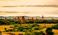 bagan, myanmar wallpaper