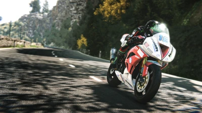 Thrilling motorcycle racing through picturesque landscapes in TT Isle of Man: Ride on the Edge 3