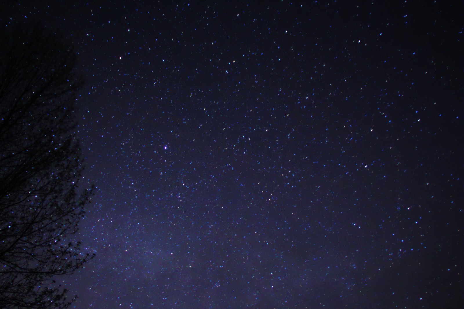 Descargar fondo de pantalla cielo nocturno, noche, estrella, oscuridad, negro