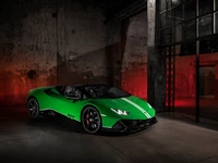 2023 Lamborghini Huracan Evo Spyder Anniversary Edition in Striking Green