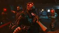 cyberpunk 2077, video game, guns, cyborg wallpaper