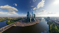 paisaje urbano, ciudad, área urbana, día, vista de pájaro