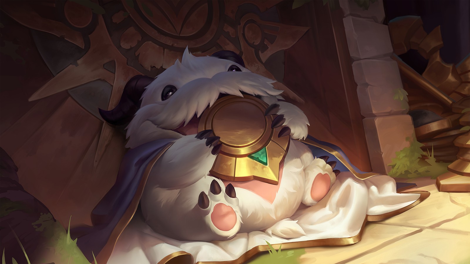 legends of runeterra, lor, video game, destined, poro wallpaper