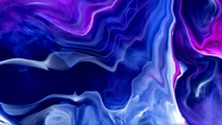 arte abstrata, arte, imac, roxo, azul