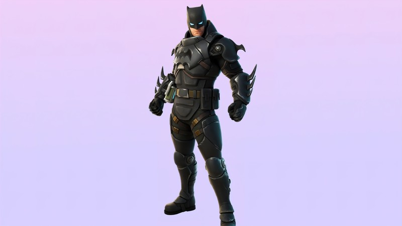 Фигурка бэтмена из arkham knight из вселенной dc (фортнайт, fortnite, видеоигра, кожа, бронированный)