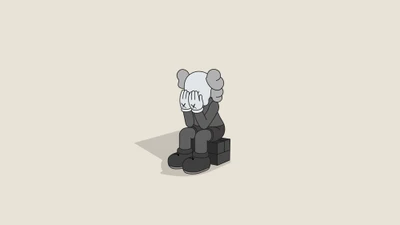 kaws грустный, kaws sad, кавс один, грустное настроение, кауc