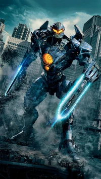 gipsy avenger pacific rim, guardianes, halo, metal, marina